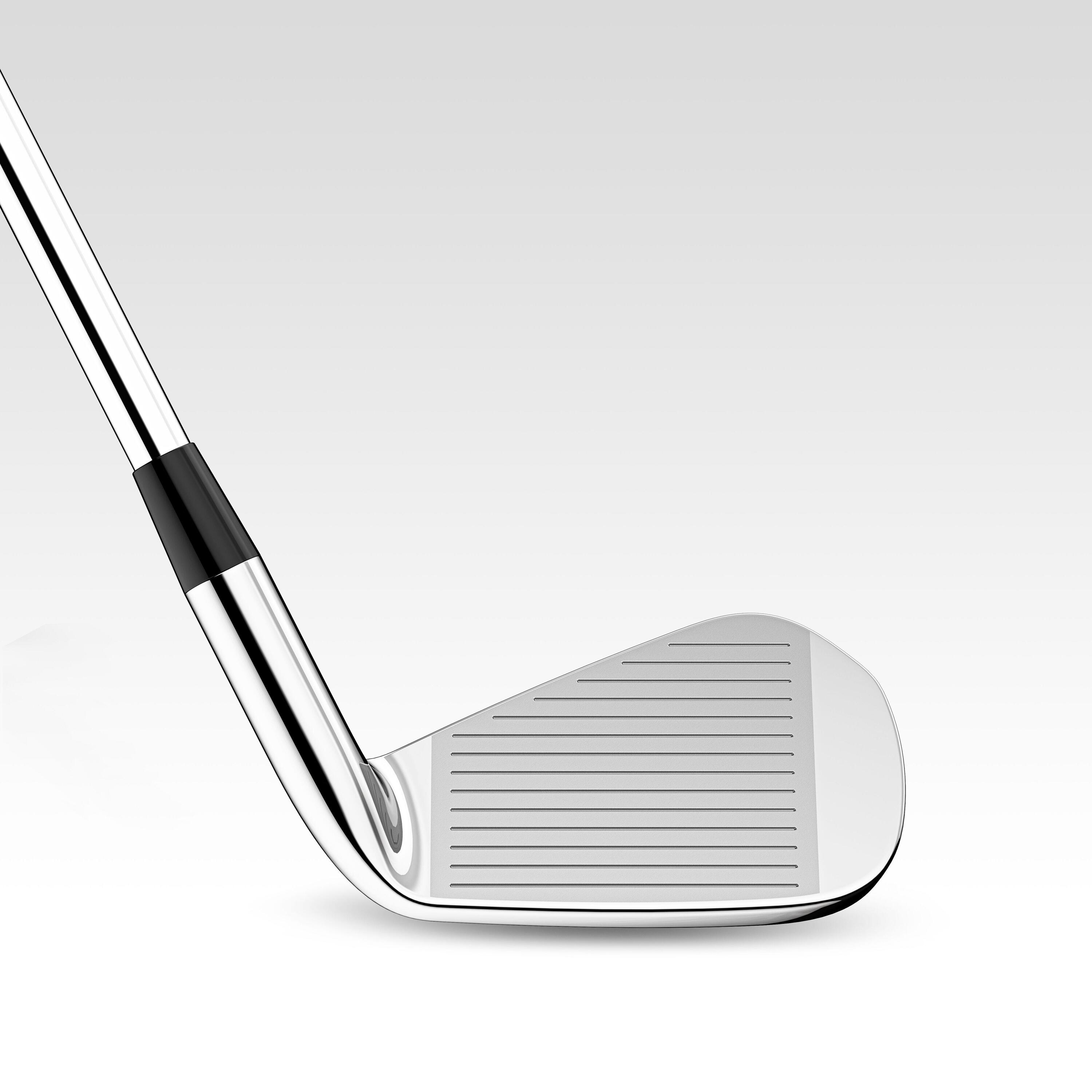 Set of golf irons left handed steel size 1 medium speed - INESIS 900 Combo 5/7
