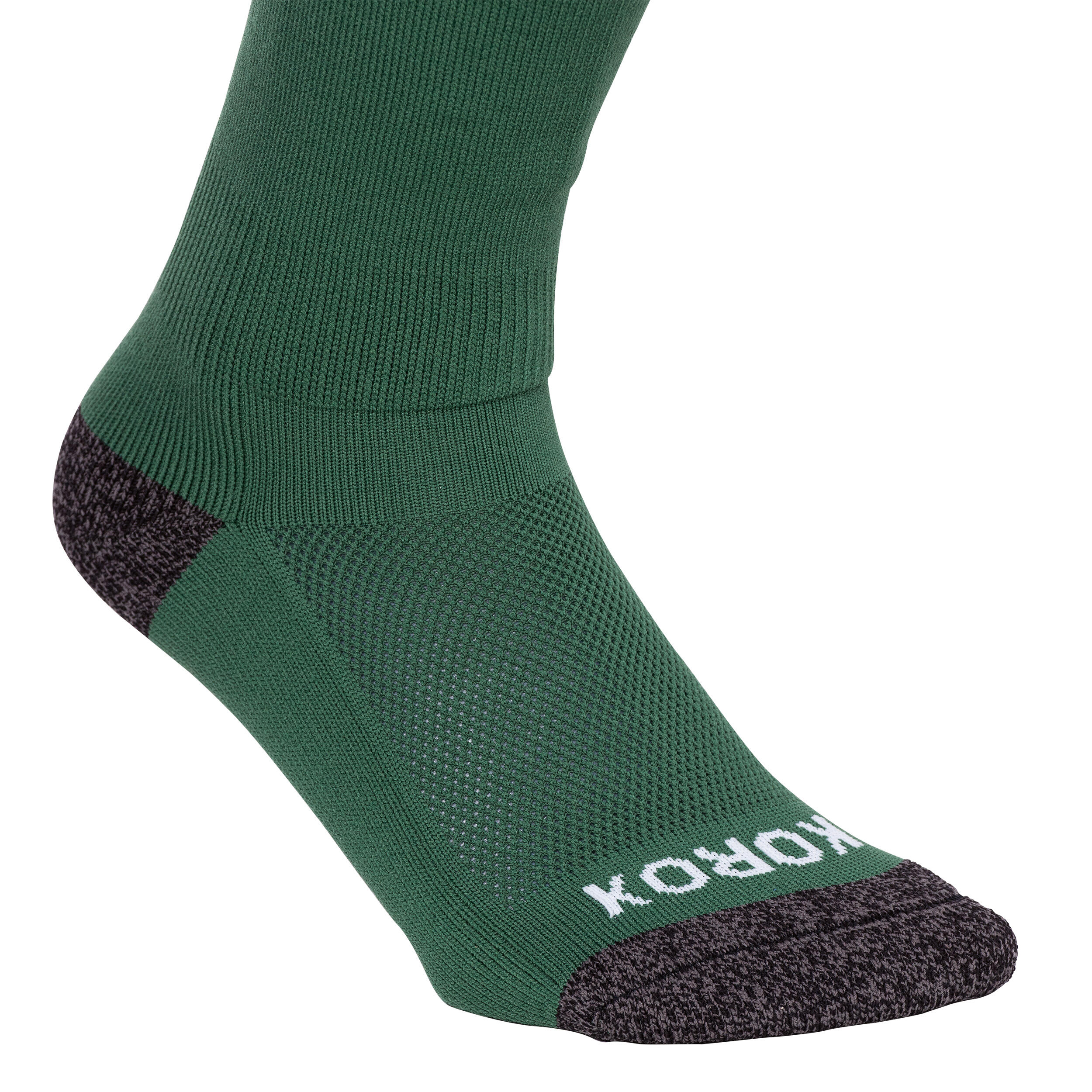 Kids' Field Hockey Socks FH500 - Green 4/4