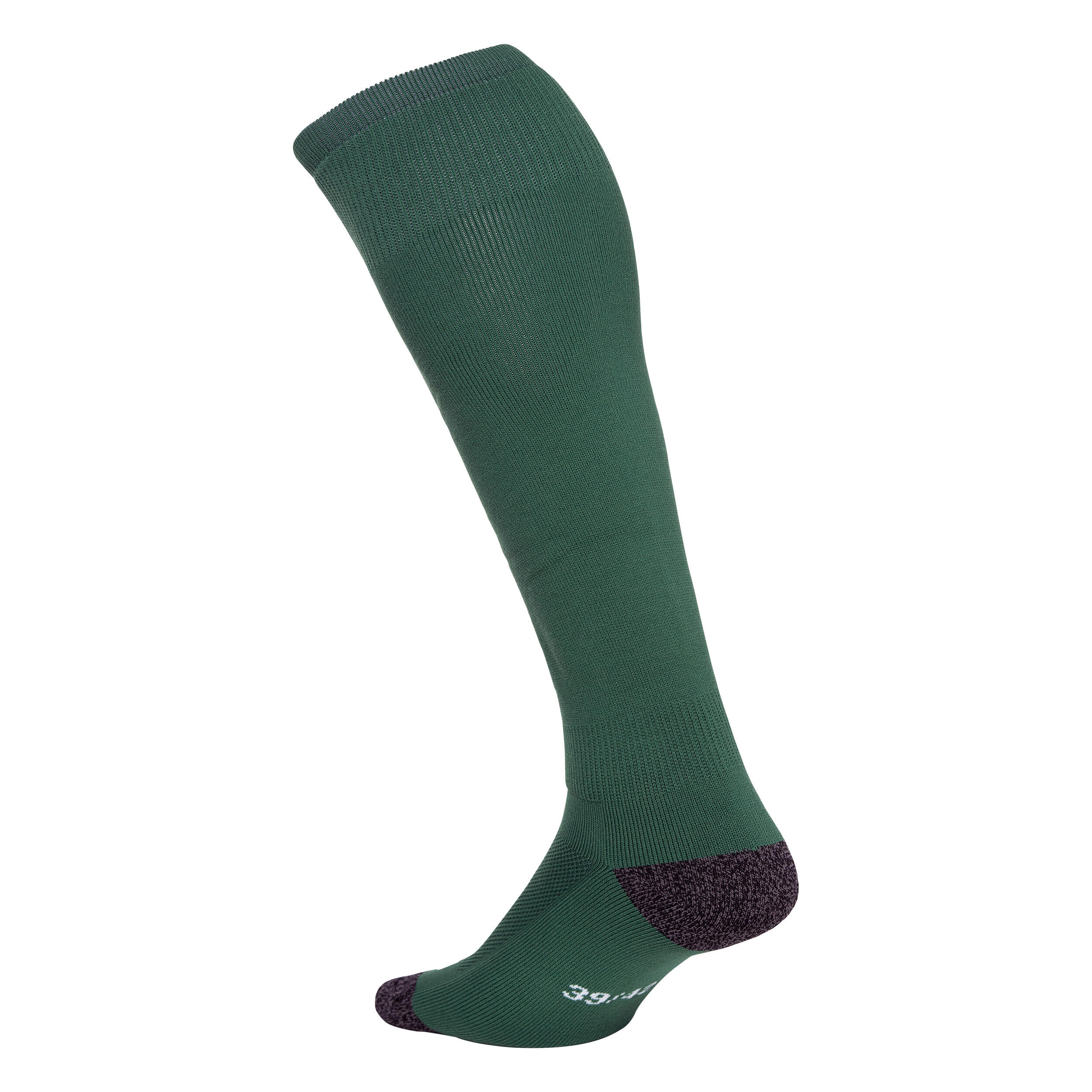 Kids' Field Hockey Socks FH500 - Green 3/4