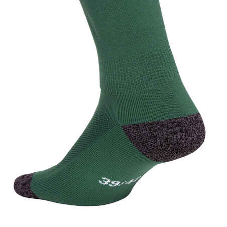 Suaugusiųjų žolės riedulio kojinės „FH500“, žalios