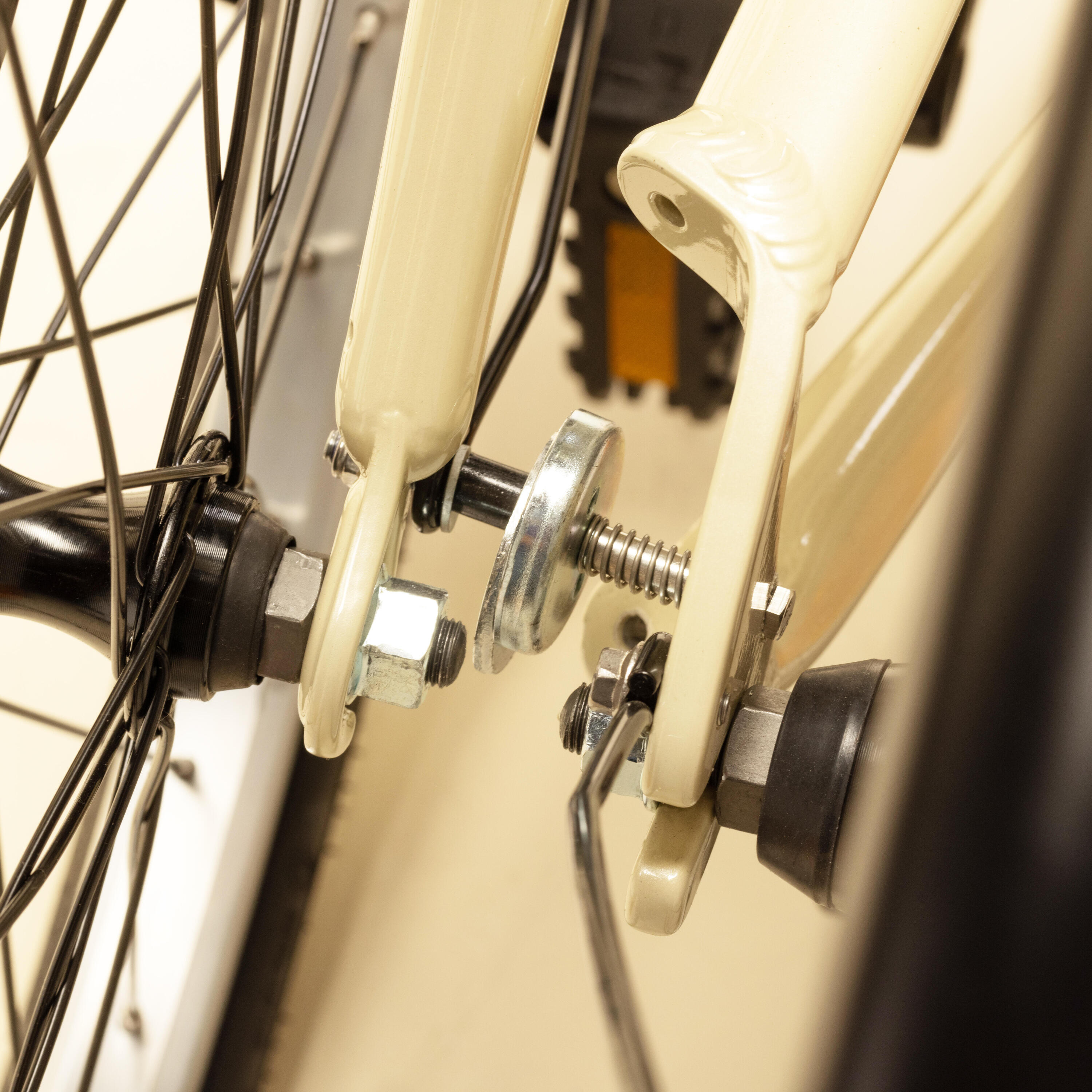 20 Inch FOLDING BIKE btwin 500 - Beige 13/25