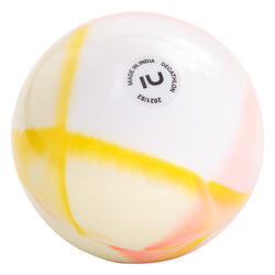 Smooth Field Hockey Ball FH100 - Yellow/Coral