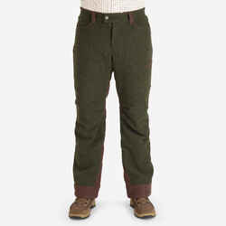 HUNTING WARM SILENT WOOL TROUSERS 900 - GREEN