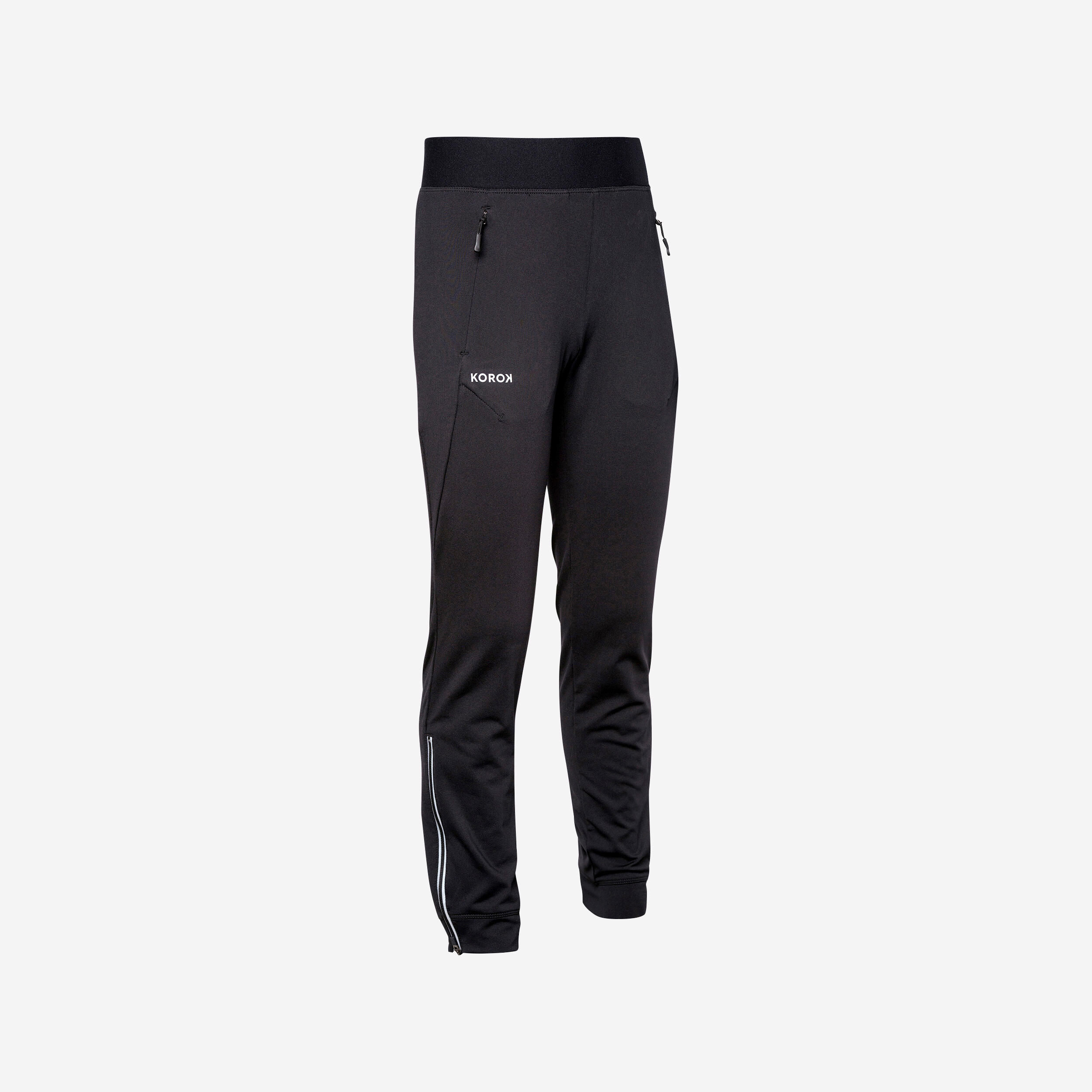 Pantalon De Antrenament Hochei Pe Iarba Fh900 Negru Copii