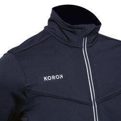 Veste de training de hockey sur gazon enfant FH900 noir