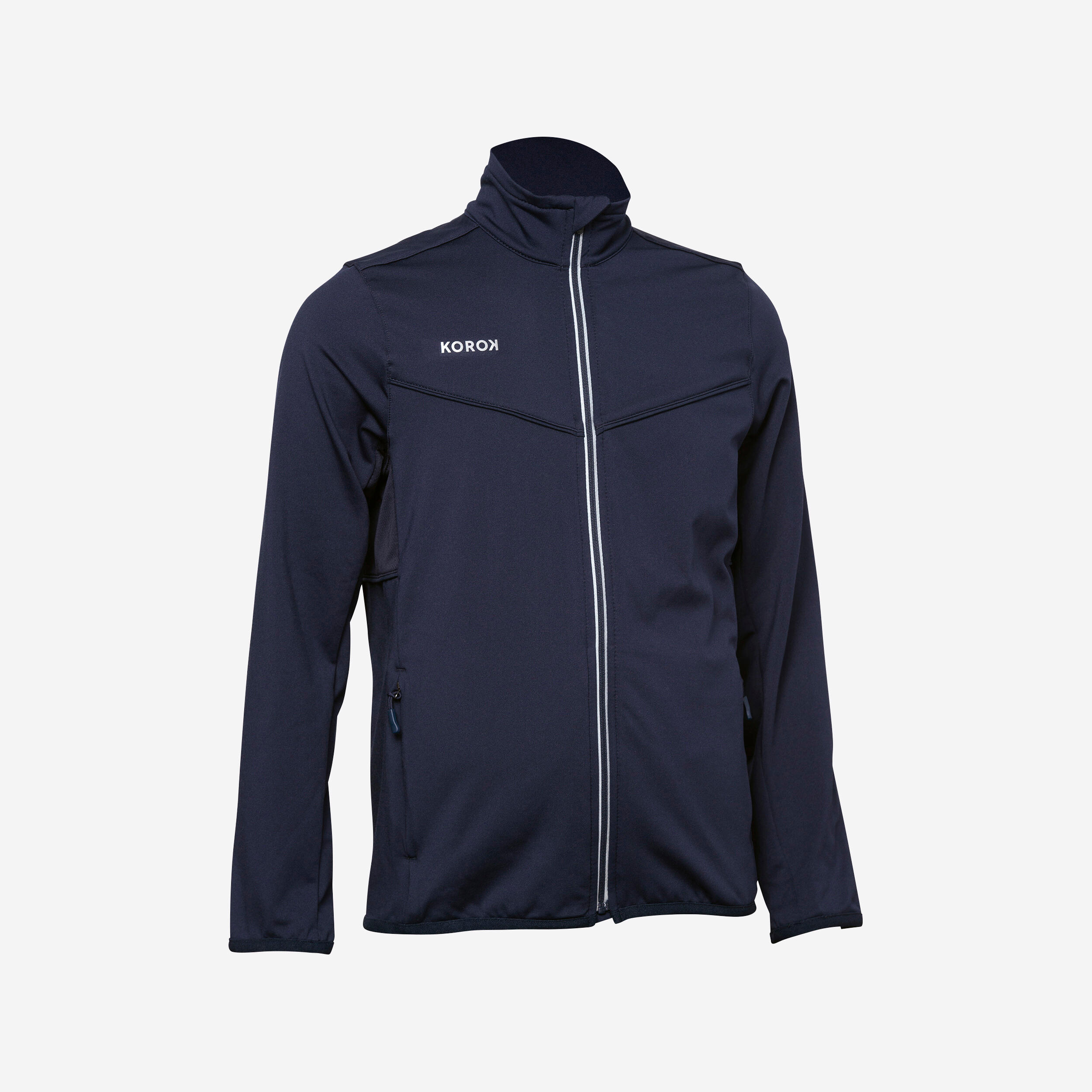 Korok - Veste De Training De Hockey Sur Gazon Enfant Fh900 Bleu Marine - Survêtement - Hockey Sur Gazon - Bleu - 10 À 12 Ans - Decathlon