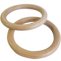 Wooden gym ring x2 Cross Training - Wooden gym ring x2 SVELTUS - Cross Training Utrustning