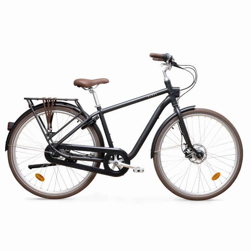 CITY BIKE ELOPS 900 HIGH FRAME - dark grey