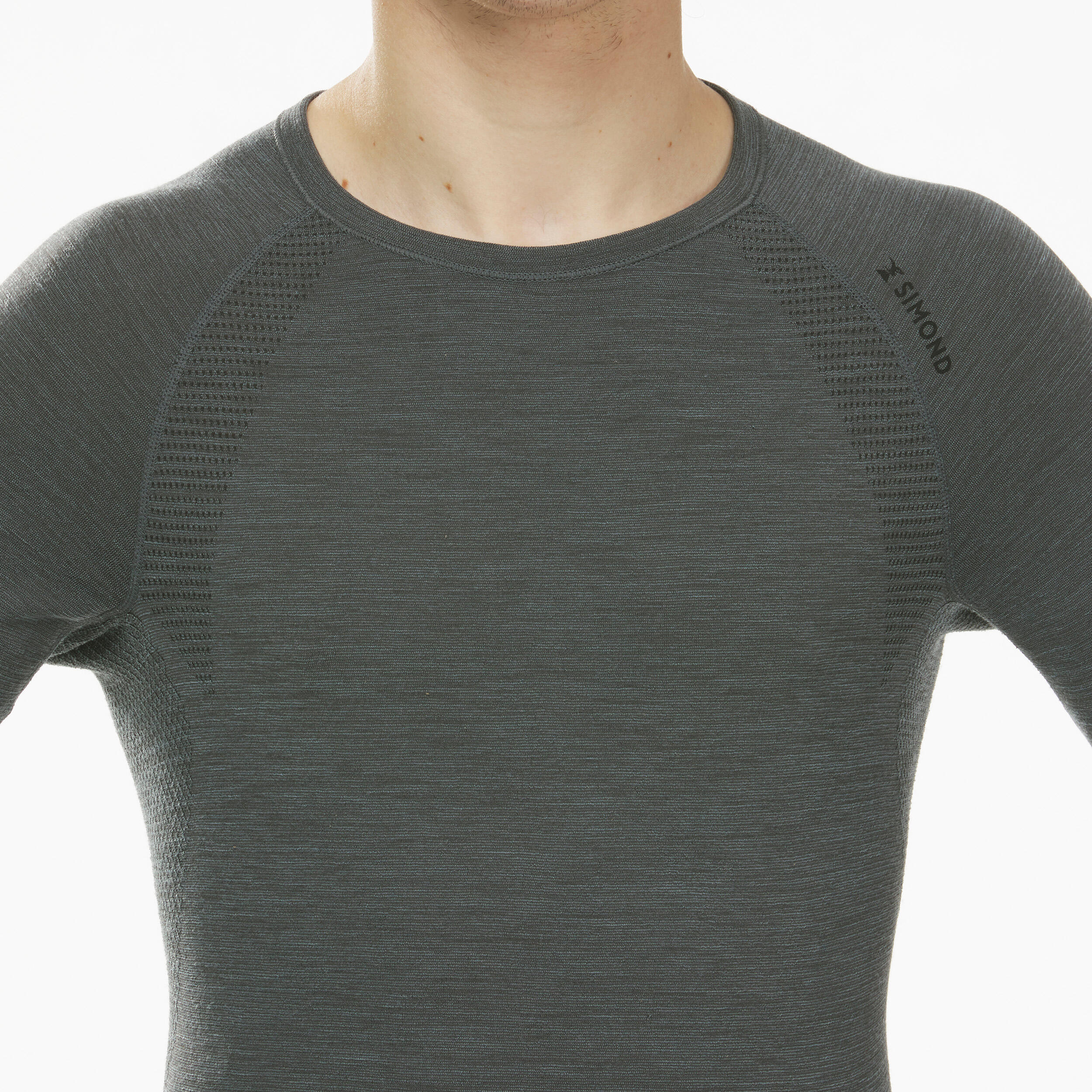 Women's Long Sleeve Seamless Wool T 