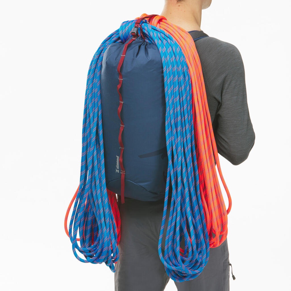 Climbing and mountaineering half rope 8.6 mm x 50 m - RAPPEL 8.6 orange