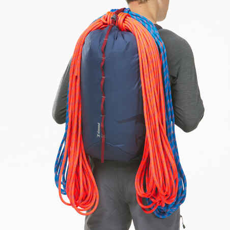 Pusinė laipiojimo ir alpinistinė virvė „Rappel“, 8,6 mm x 60 m, oranžinė
