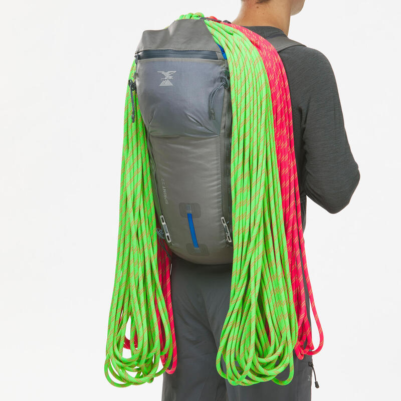 Corde à double dry d'escalade et d'alpinisme 8.1 mm x 50 m - Rappel 8.1 Verte