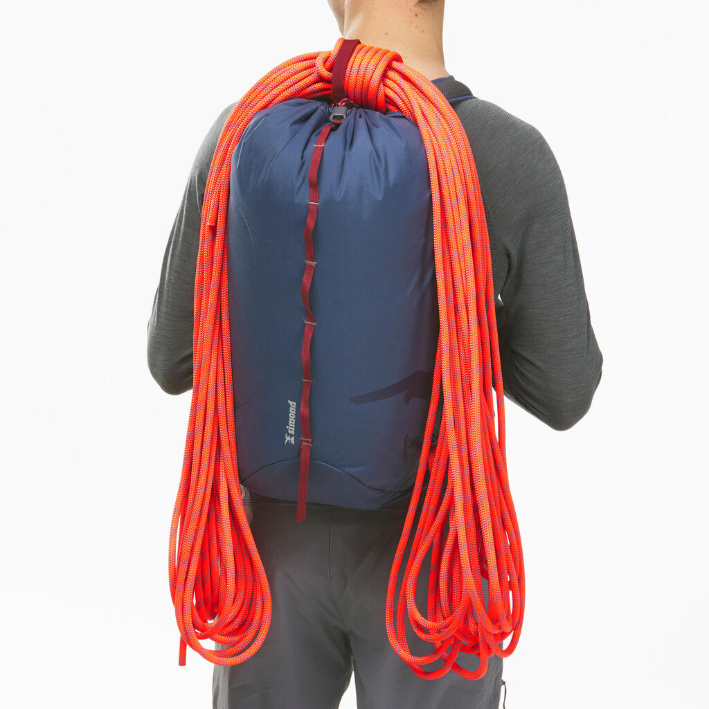 Climbing and mountaineering half rope 8.6 mm x 50 m - RAPPEL 8.6 orange