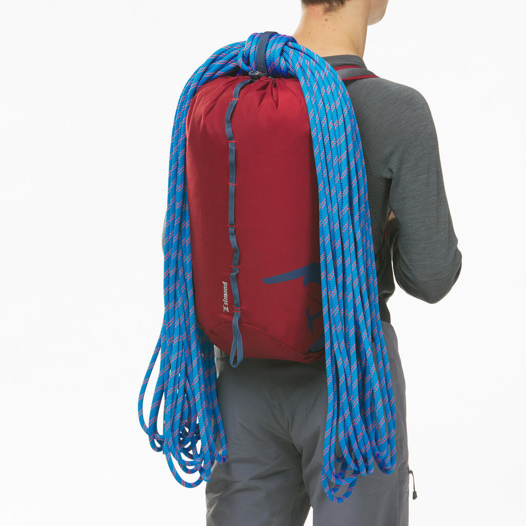 Climbing and mountaineering half rope 8.6 mm x 50 m - RAPPEL 8.6 orange