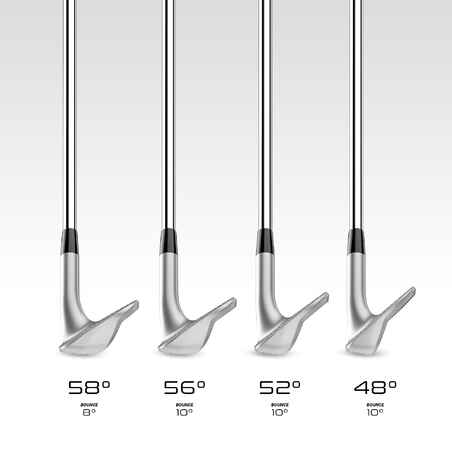 GOLF WEDGE 900 LEFT-HANDED SIZE 2 & MID SPEED - 48° 52° 56° 58°