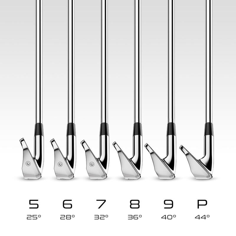 Set ijzers golf 900 COMBO rechtshandig maat 2 lage snelheid grafiet