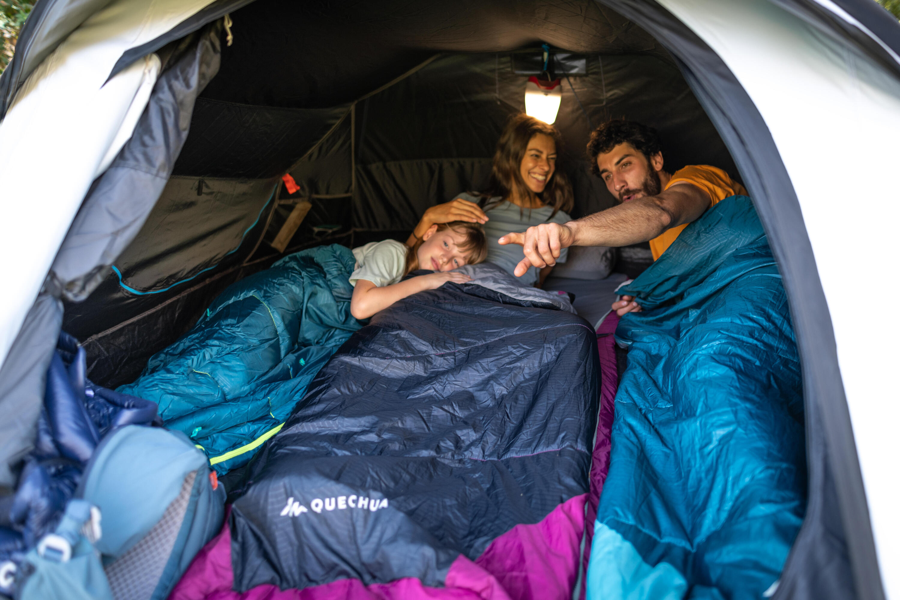 Second Hand - Tenda campeggio 2 SECONDS XL F&B - 3 posti 36/45