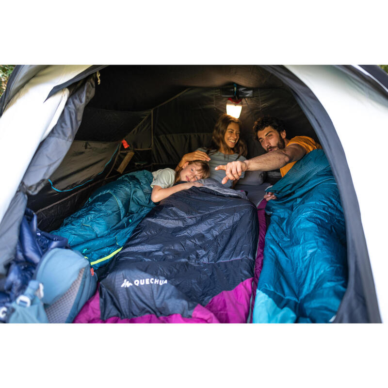 Kampeertent voor 3 personen 2 SECONDS XL Fresh & Black