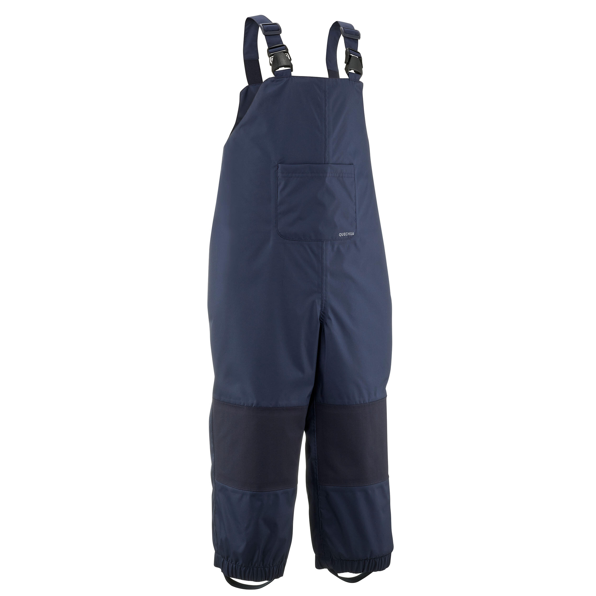 Kids’ Hiking Bib Pants - Blue - QUECHUA