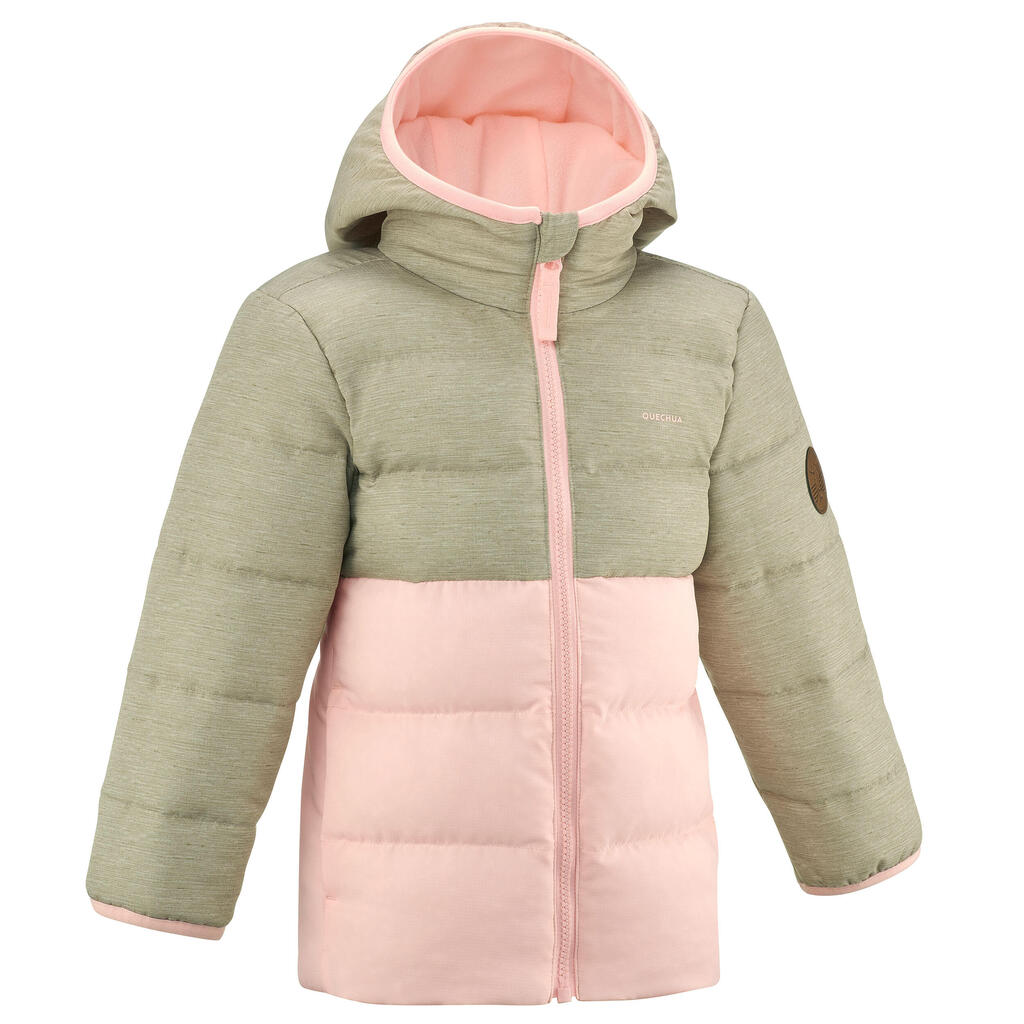 ДЕТСКО ЯКЕ ЗА ПРЕХОДИ XWARM, 2-6 ГОДИНИ, РОЗОВО/БЕЖОВО