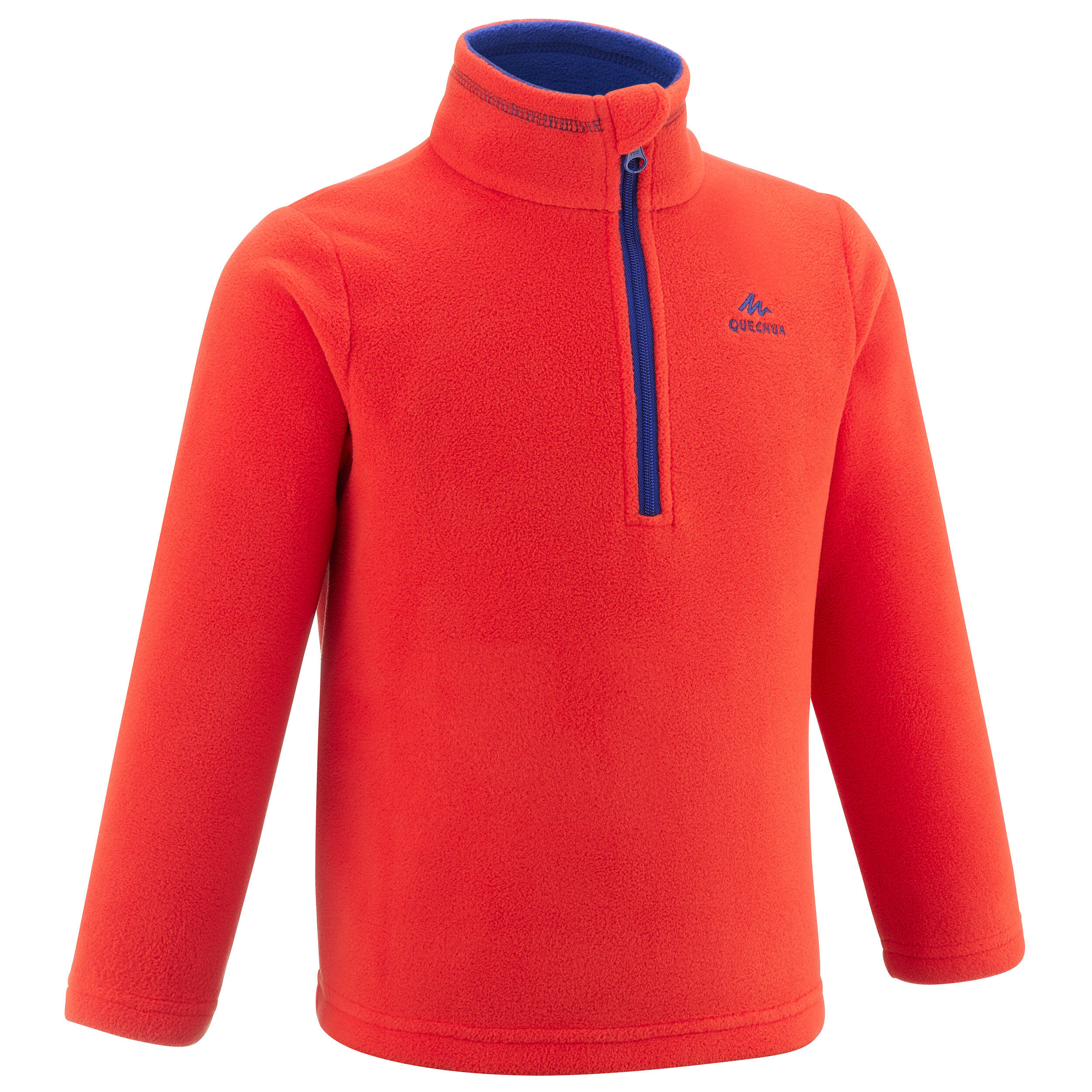 Polaire de randonnée - mh100 orange - enfant 2-6 ans