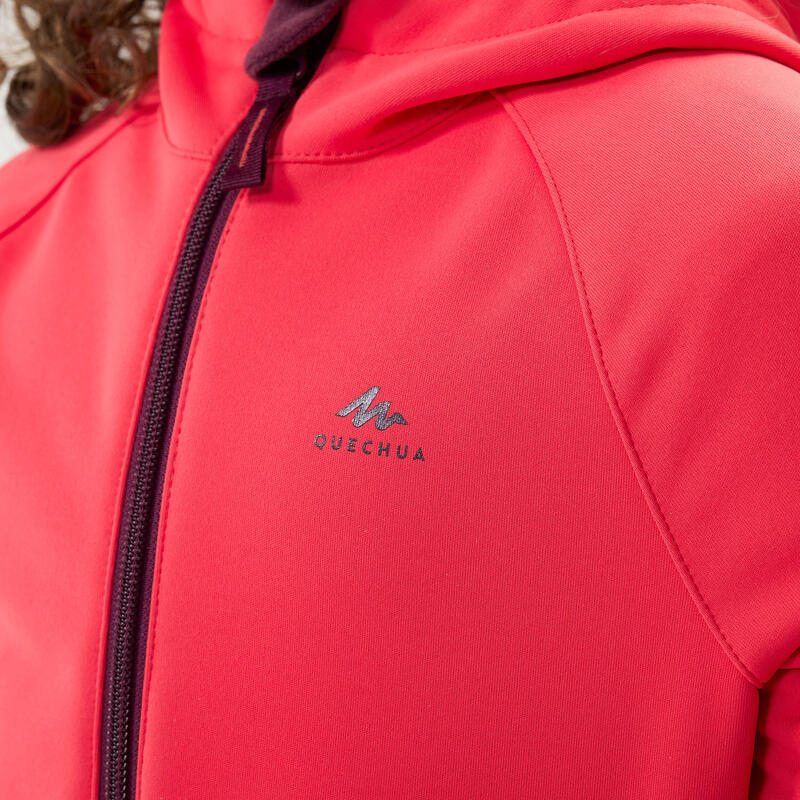 Gyerek túra softshell kabát, 2 - 6 éveseknek - MH550