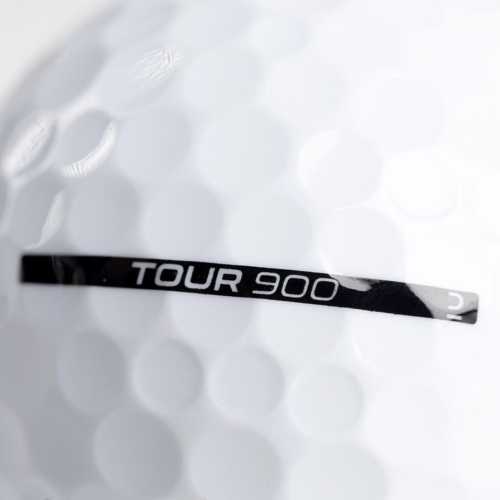 Balles golf x12 - INESIS Tour 900 blanc