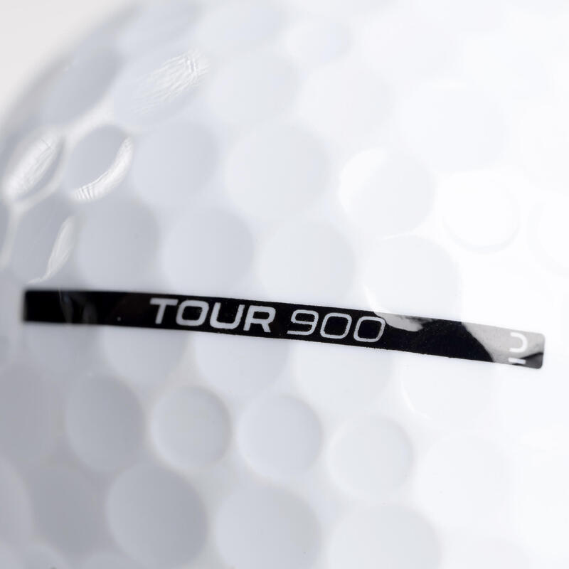 Golfové míčky Tour 900 bílé 12 ks