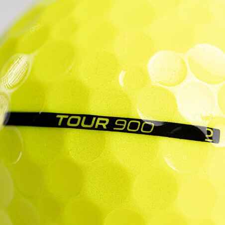 Golfbälle Tour 900 12 Stück gelb
