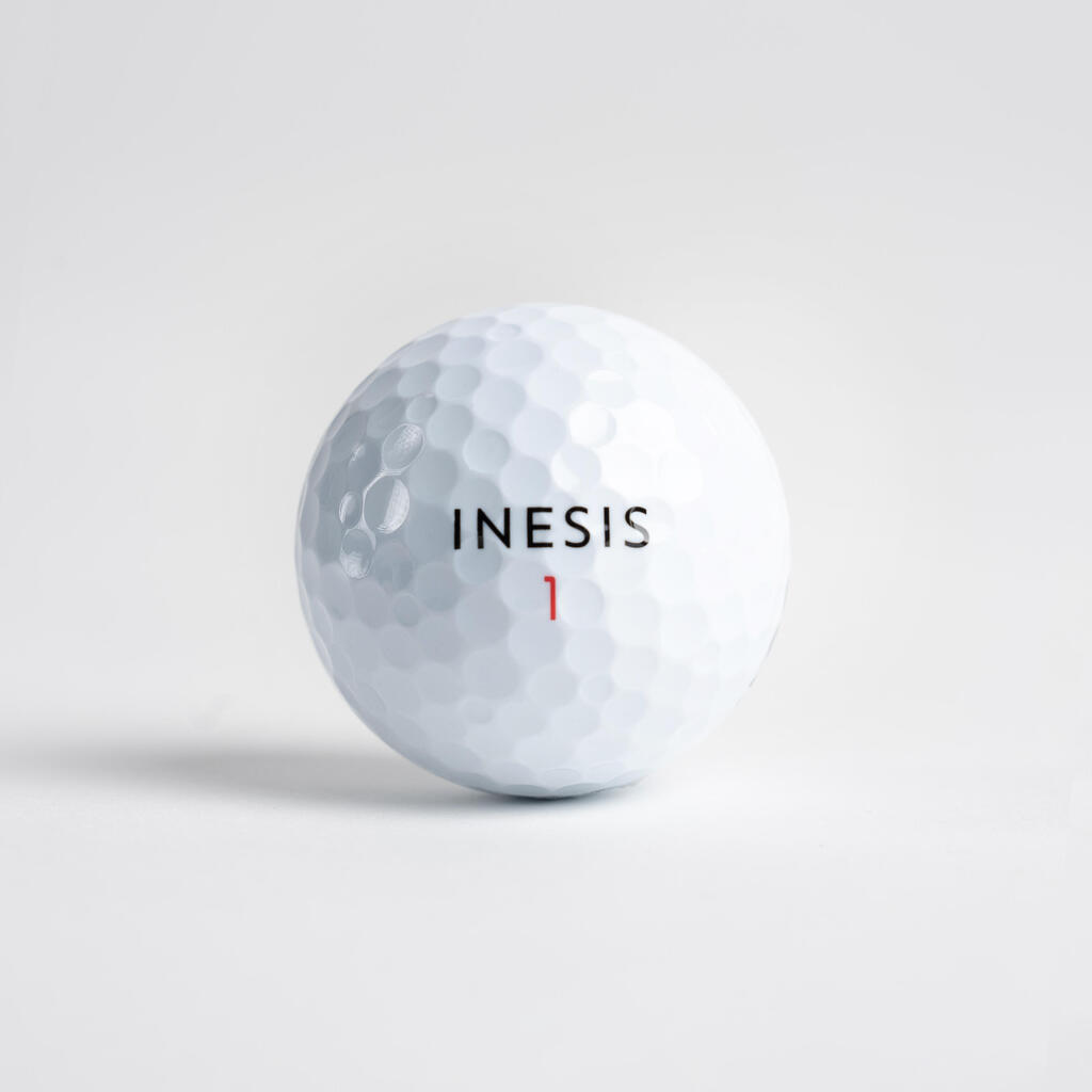 GOLF BALLS x12 - INESIS TOUR 900 WHITE