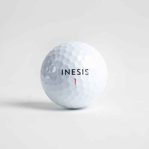 
      Balles golf x12 - INESIS Tour 900 blanc
  