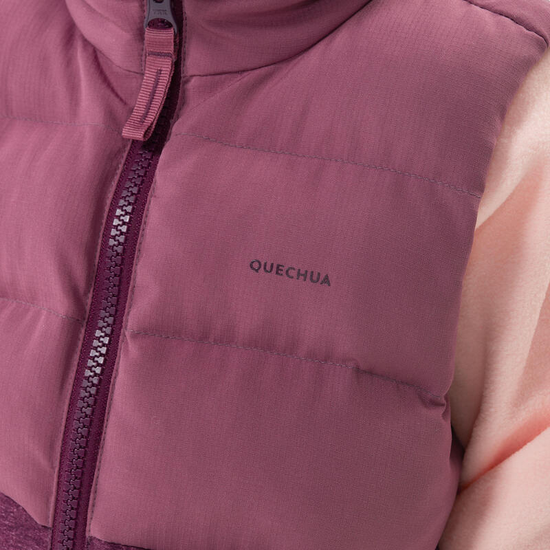 Gilet montagna bambina | viola