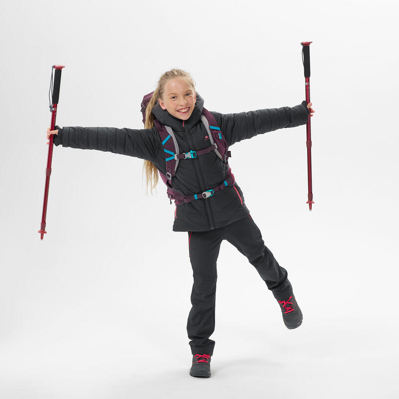Çocuk Outdoor Şişme Mont - 7/15 Yaş - Gri - MH 500