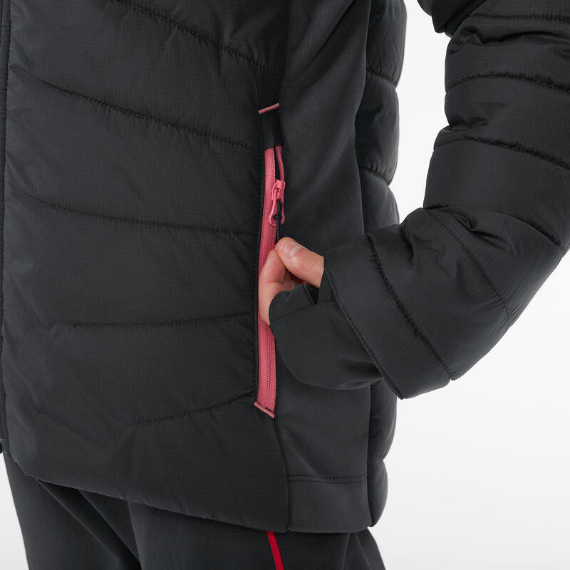 Çocuk Outdoor Şişme Mont - 7/15 Yaş - Gri - MH 500
