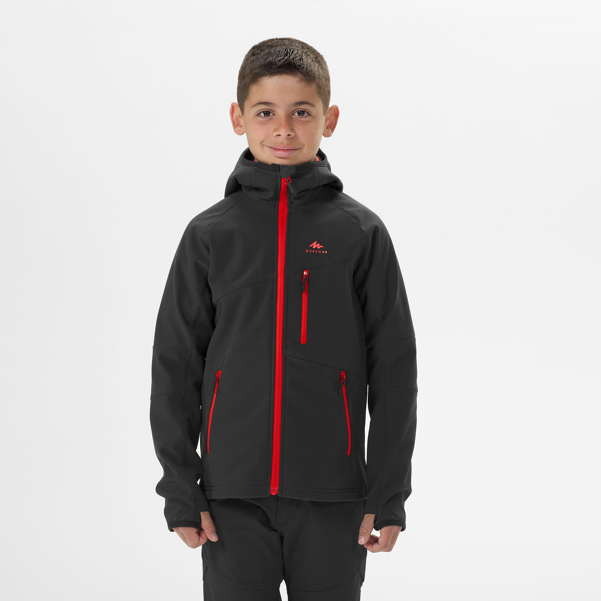 MH 550 Hiking Jacket - Kids - QUECHUA