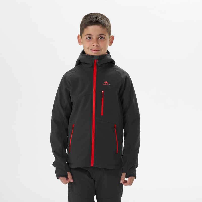 Softshell de montaña y trekking NIños 7-15 años Quehcua MH550