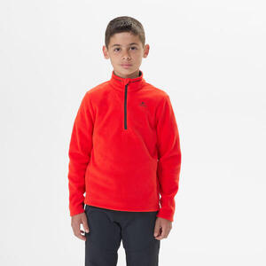 Forro polar de montaña y trekking media cremallera Niños 7-15 años Quechua MH100