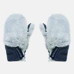 KIDS’ HIKING  MITTENS - SH100 FLEECE - AGED 18 MONTHS-4 YEARS