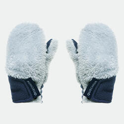 Moufles polaires enfant 18 mois - 4 ans, HIKE100 bleu