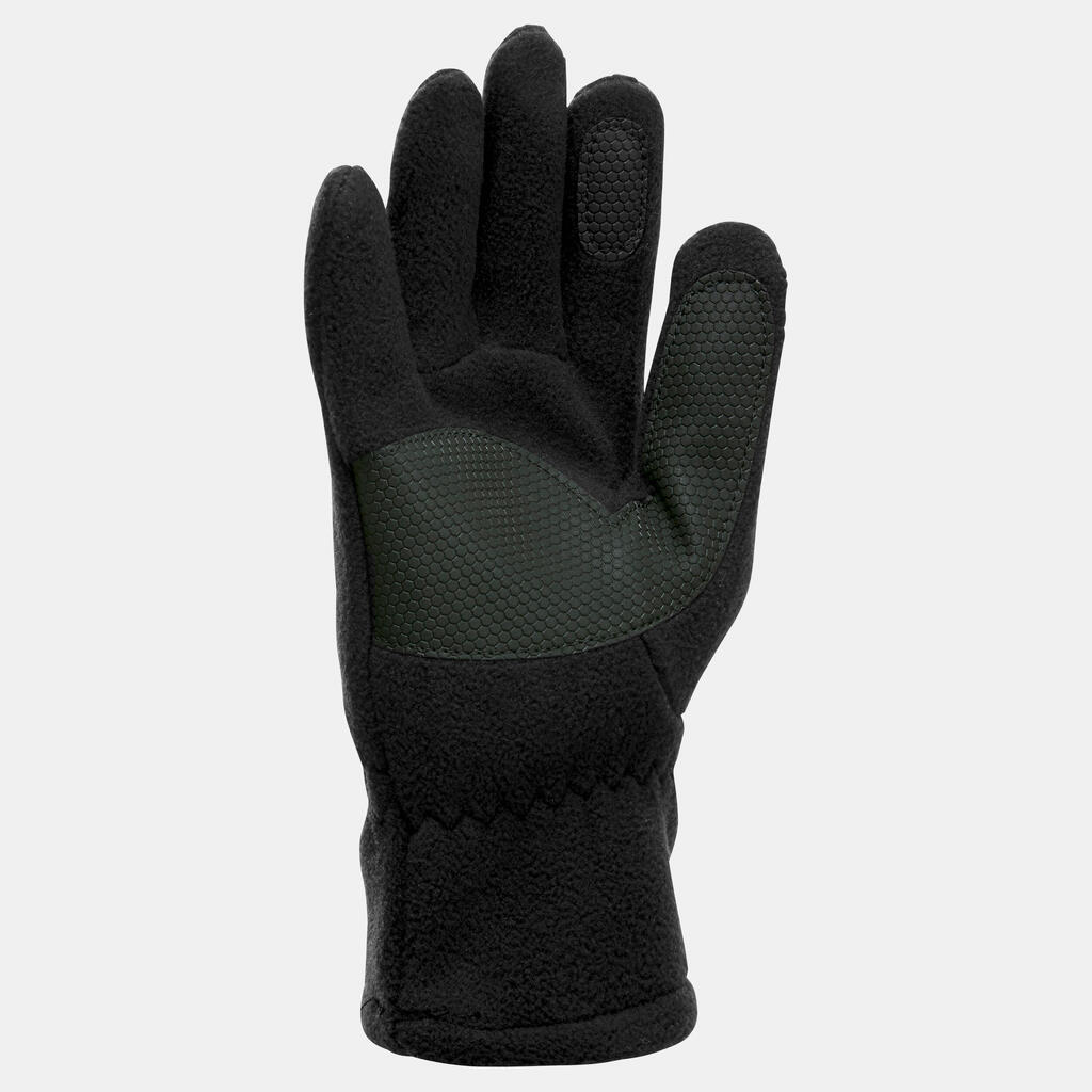 Detské turistické fleecové rukavice SH100 X-Warm pre 6 - 14 rokov