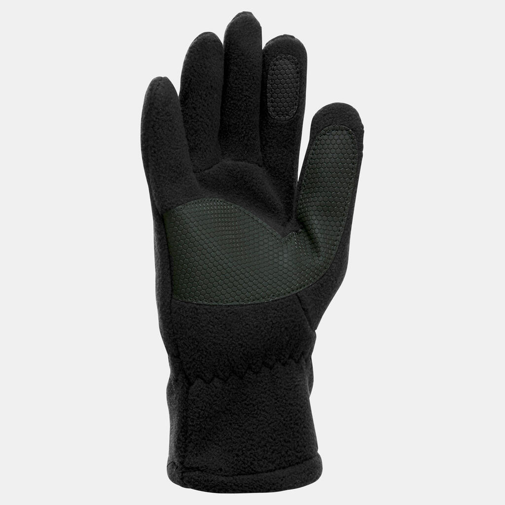 KIDS’ FLEECE HIKING GLOVES - SH100 X-WARM - 6-14 YEARS