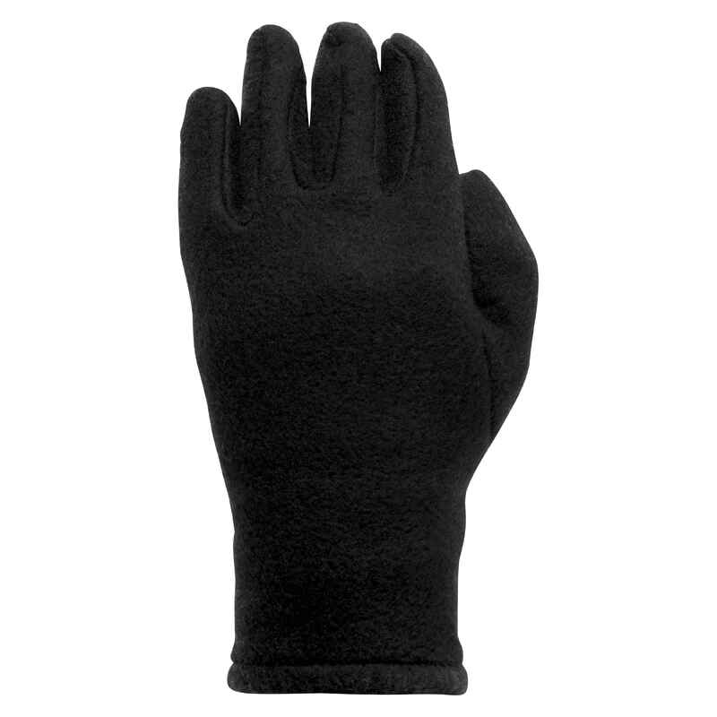 Handschuhe Winterwandern Fleece SH100 Kinder 4–14 Jahre schwarz Media 1