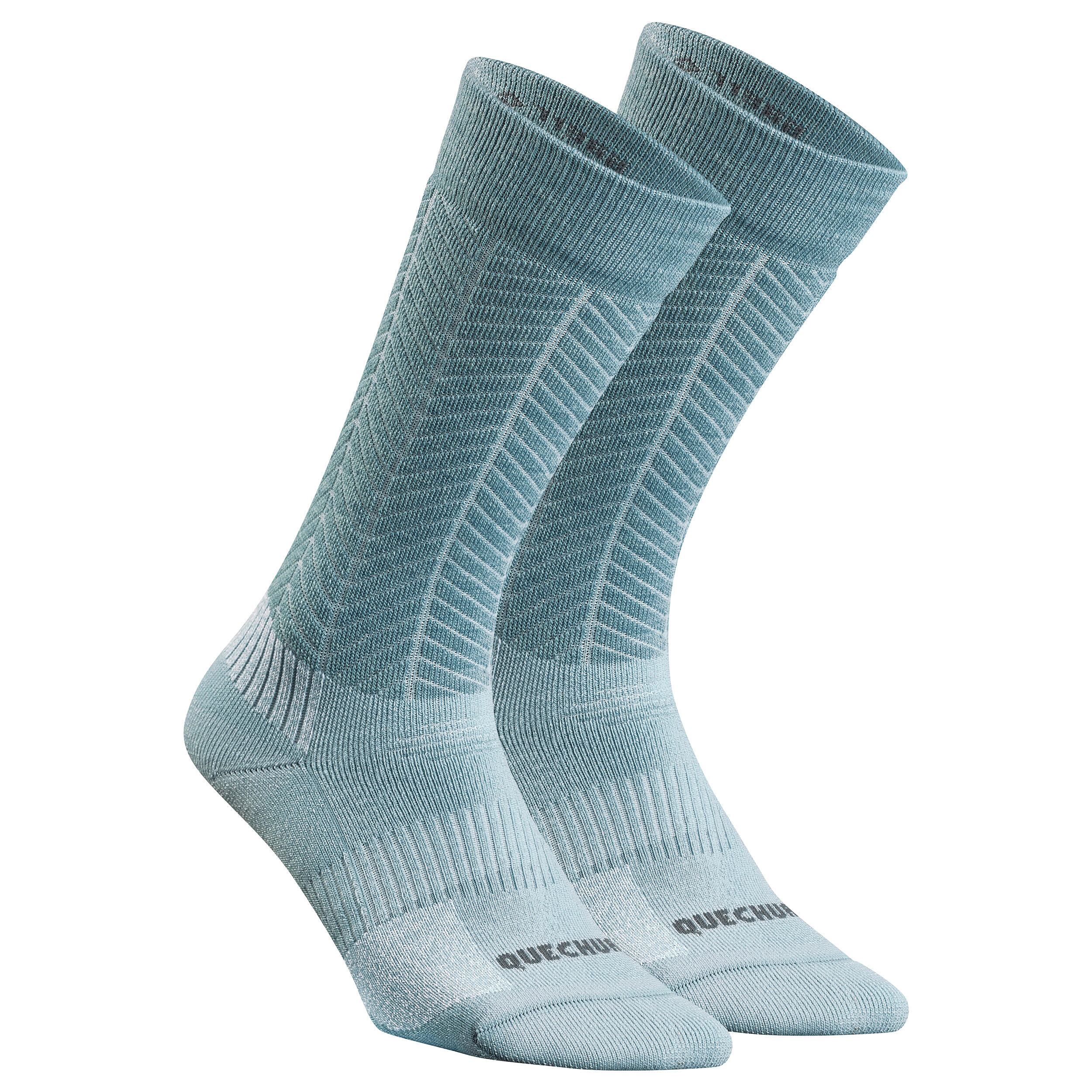 Warm  Hiking Socks - SH500 ULTRA-WARM MID - 2 Pairs 2/4