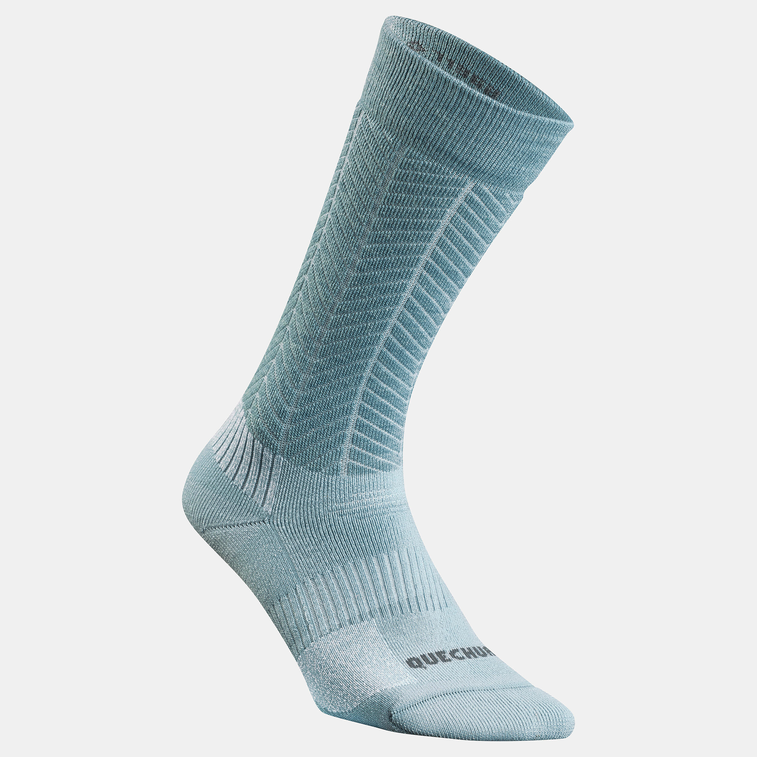 Warm  Hiking Socks - SH500 ULTRA-WARM MID - 2 Pairs 3/4