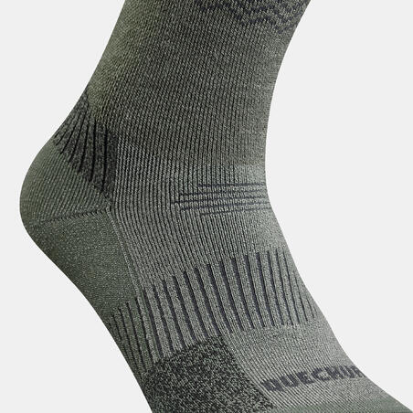 Tople čarape za planinarenje SH500 U-WARM za odrasle (2 para)