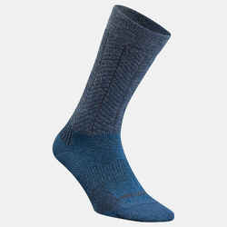 Adult Warm  Hiking Socks SH500 U-Warm Mid 2 Pairs