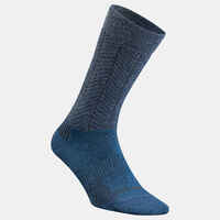 Warm hiking socks, SH500 Mid - Blue