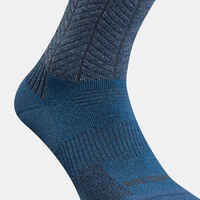 Warm hiking socks, SH500 Mid - Blue