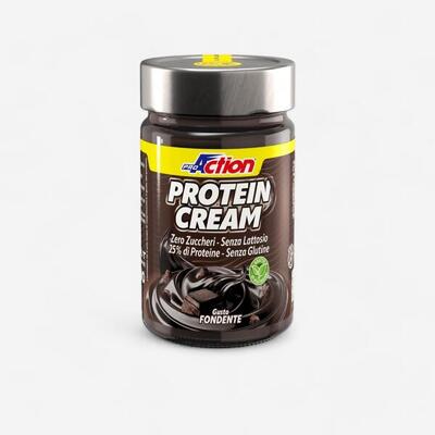 Crema spalmabile proteica Proaction fondente senza glutine senza lattosio 300g.