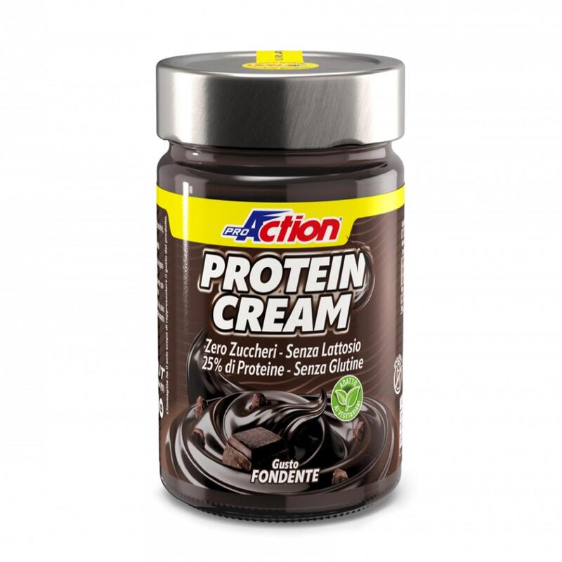 Crema spalmabile proteica Proaction fondente senza glutine, senza lattosio 300g.